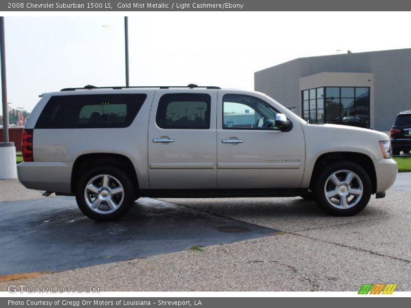 Gold Mist Metallic / Light Cashmere/Ebony 2008 Chevrolet Suburban 1500 LS