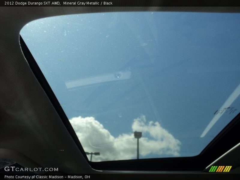 Mineral Gray Metallic / Black 2012 Dodge Durango SXT AWD