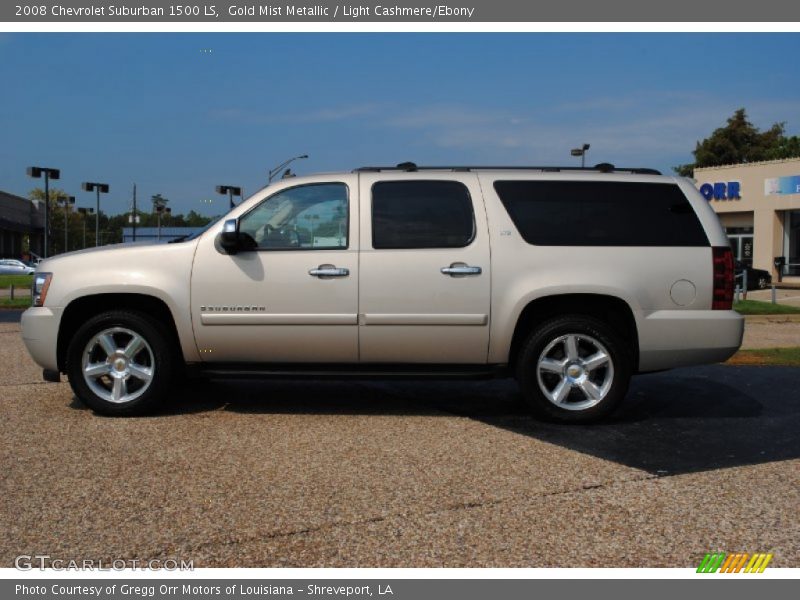 Gold Mist Metallic / Light Cashmere/Ebony 2008 Chevrolet Suburban 1500 LS