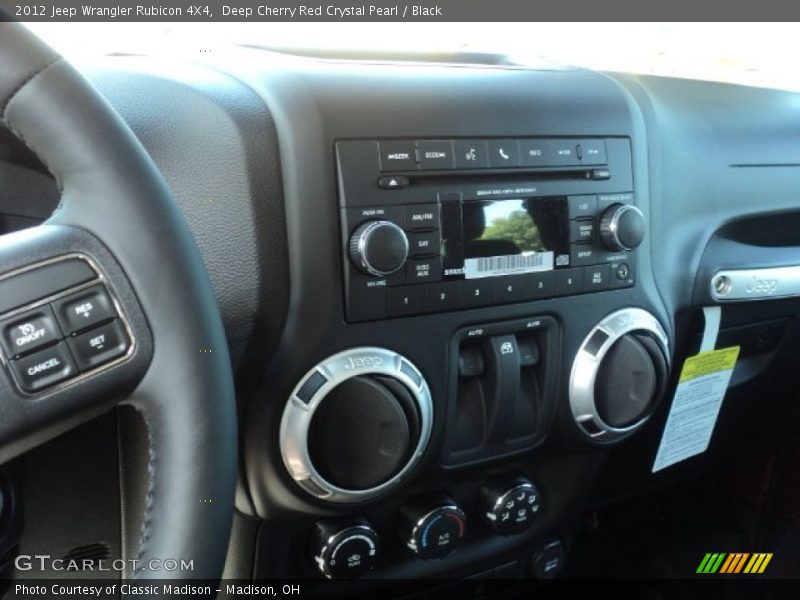Deep Cherry Red Crystal Pearl / Black 2012 Jeep Wrangler Rubicon 4X4