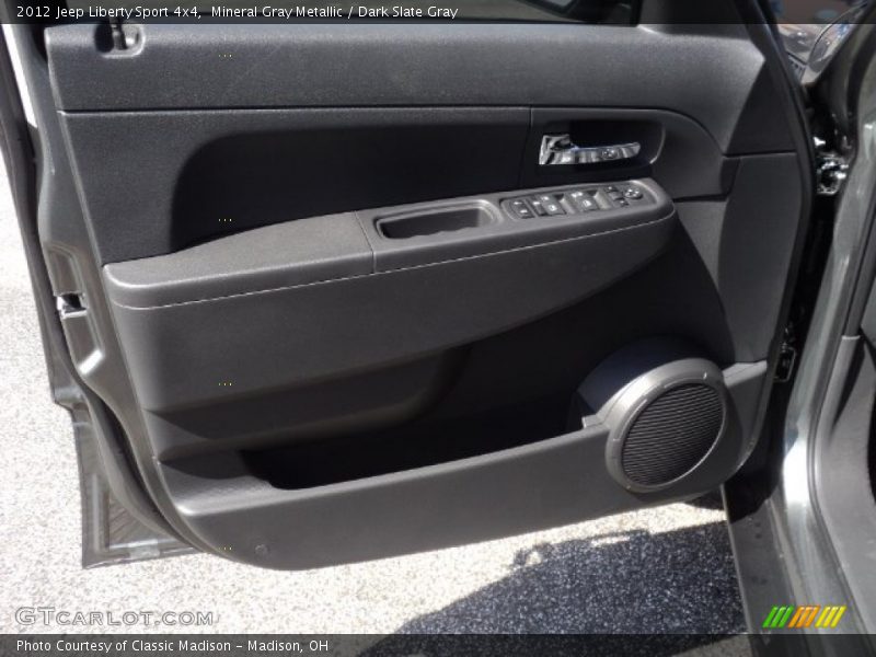 Mineral Gray Metallic / Dark Slate Gray 2012 Jeep Liberty Sport 4x4