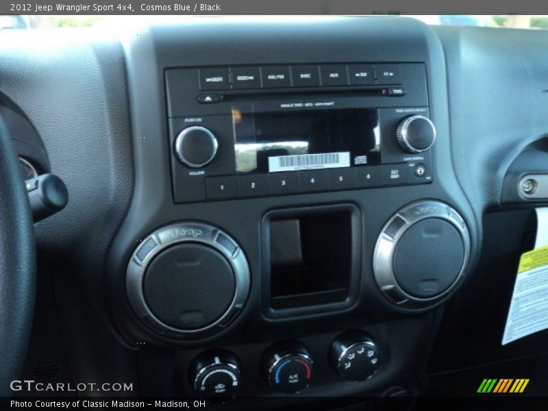 Cosmos Blue / Black 2012 Jeep Wrangler Sport 4x4