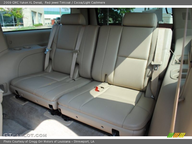Red Jewel Tintcoat / Cocoa/Light Cashmere 2009 GMC Yukon XL Denali