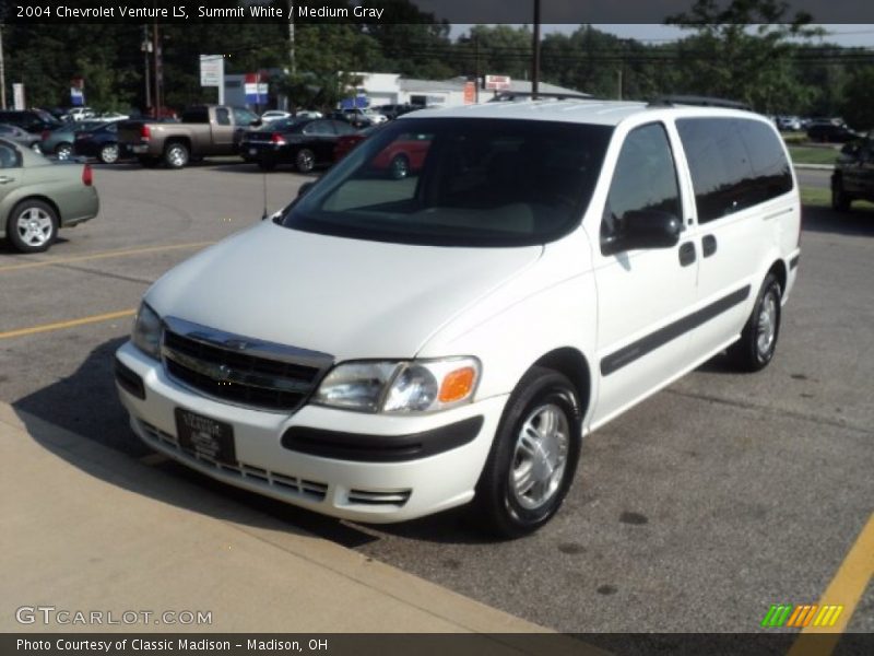 Summit White / Medium Gray 2004 Chevrolet Venture LS