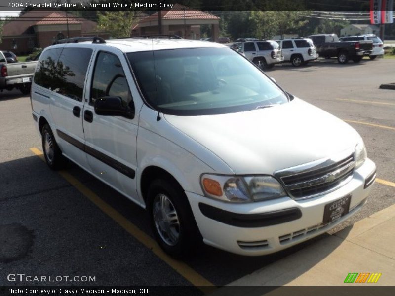 Summit White / Medium Gray 2004 Chevrolet Venture LS