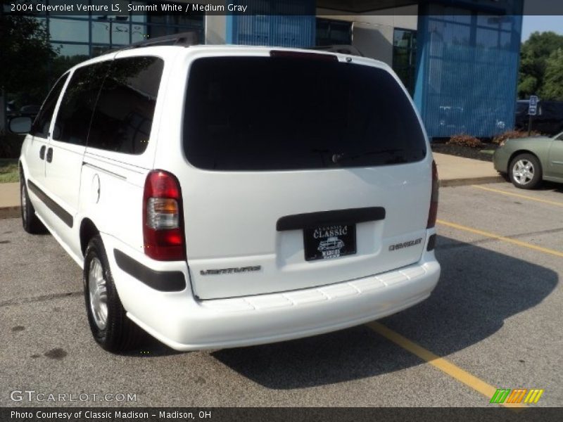 Summit White / Medium Gray 2004 Chevrolet Venture LS