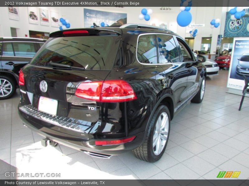 Black / Cornsilk Beige 2012 Volkswagen Touareg TDI Executive 4XMotion