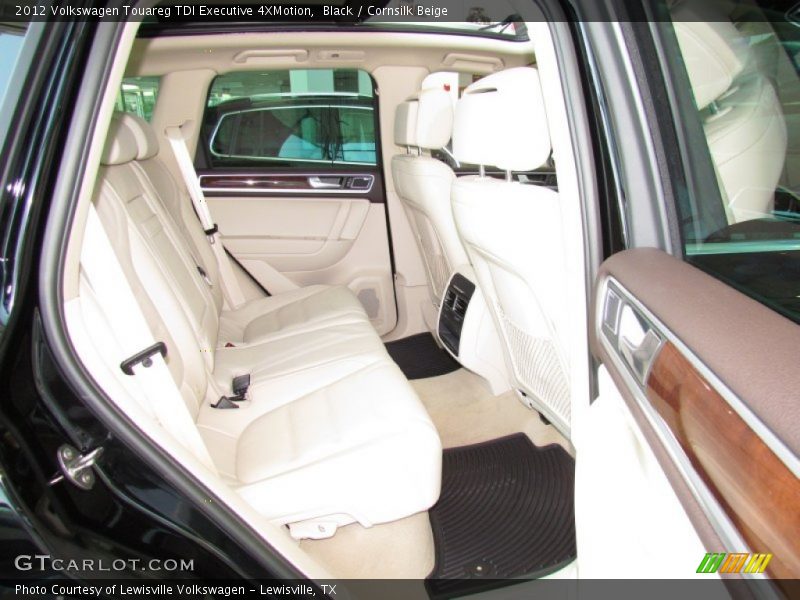 Black / Cornsilk Beige 2012 Volkswagen Touareg TDI Executive 4XMotion