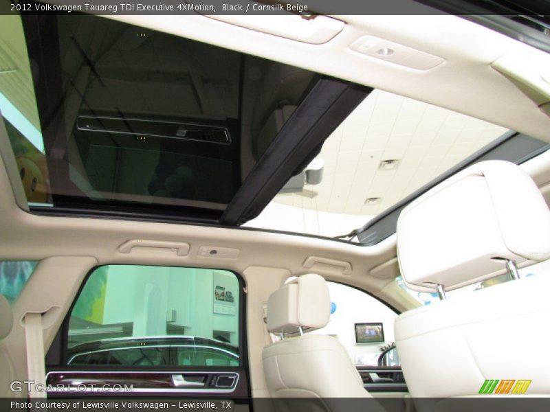 Black / Cornsilk Beige 2012 Volkswagen Touareg TDI Executive 4XMotion