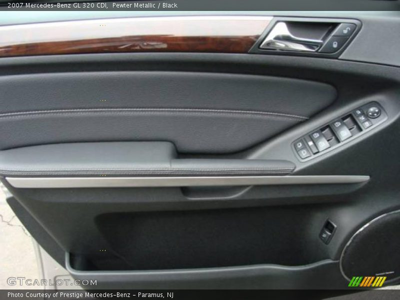 Pewter Metallic / Black 2007 Mercedes-Benz GL 320 CDI
