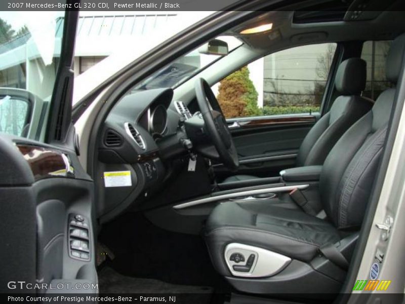 Pewter Metallic / Black 2007 Mercedes-Benz GL 320 CDI