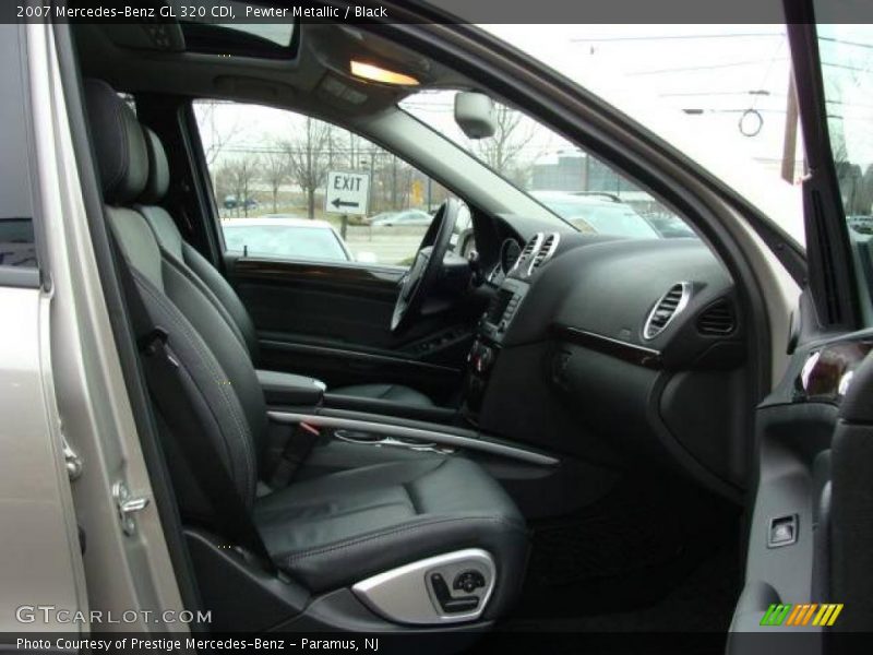 Pewter Metallic / Black 2007 Mercedes-Benz GL 320 CDI
