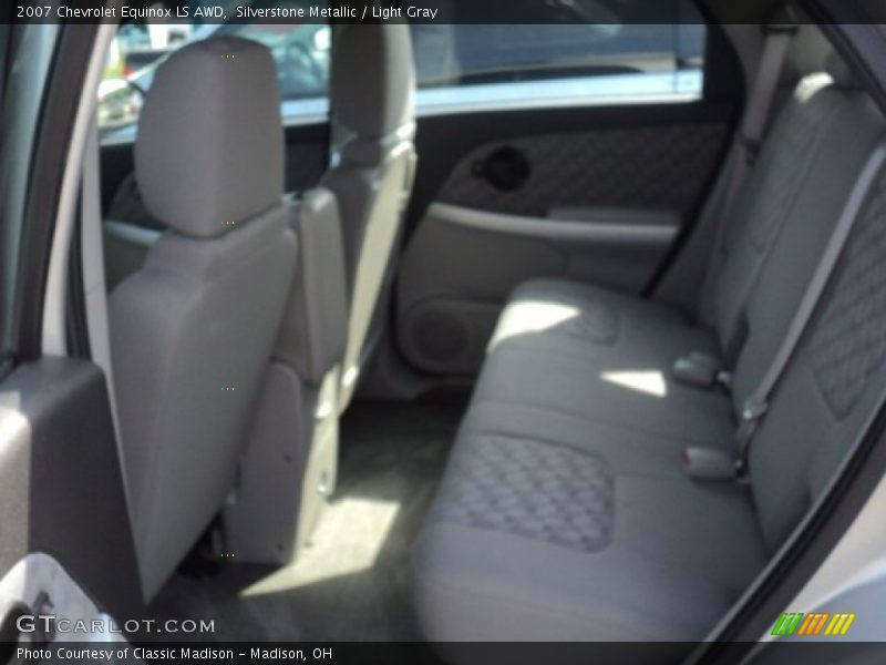 Silverstone Metallic / Light Gray 2007 Chevrolet Equinox LS AWD