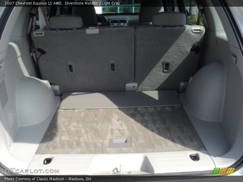 Silverstone Metallic / Light Gray 2007 Chevrolet Equinox LS AWD