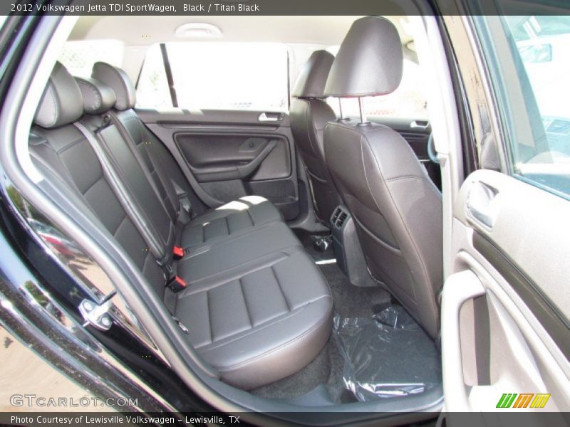 Black / Titan Black 2012 Volkswagen Jetta TDI SportWagen
