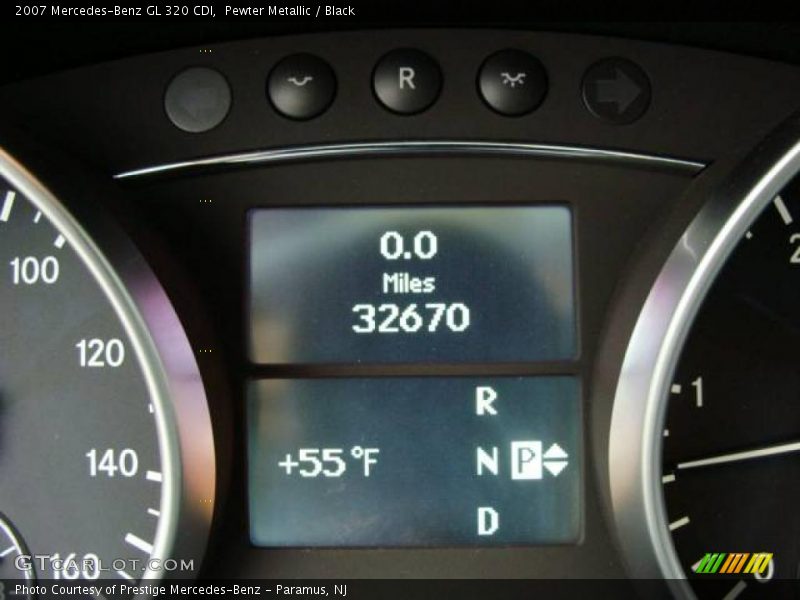 Pewter Metallic / Black 2007 Mercedes-Benz GL 320 CDI
