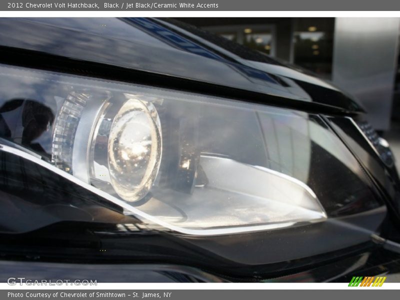 Black / Jet Black/Ceramic White Accents 2012 Chevrolet Volt Hatchback