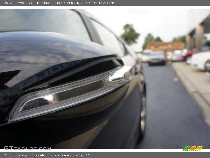 Black / Jet Black/Ceramic White Accents 2012 Chevrolet Volt Hatchback