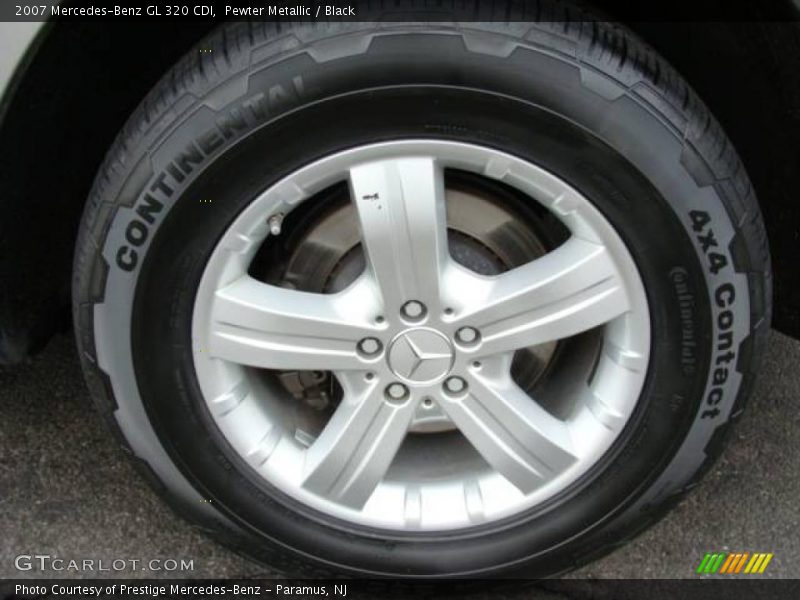 Pewter Metallic / Black 2007 Mercedes-Benz GL 320 CDI