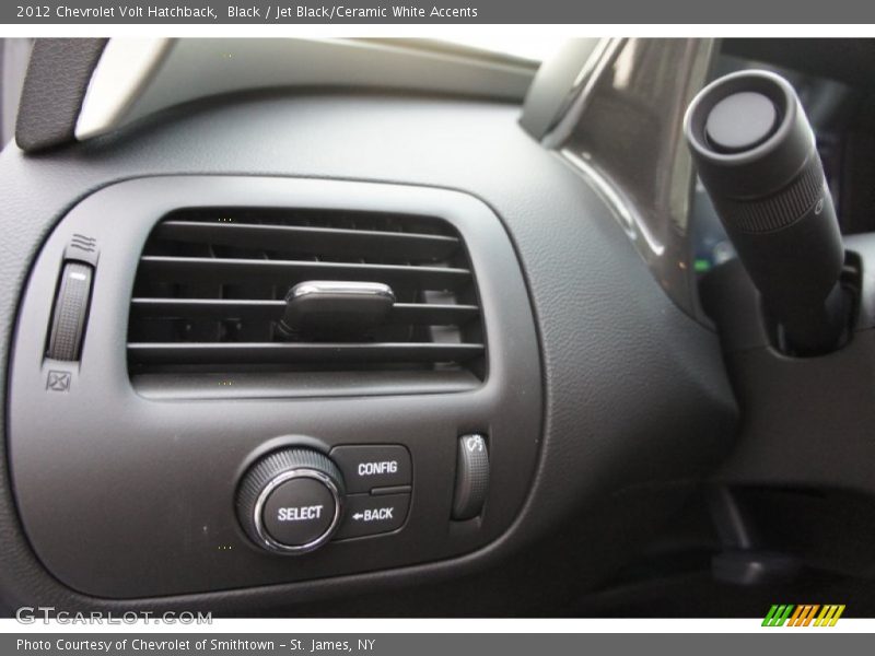 Controls of 2012 Volt Hatchback