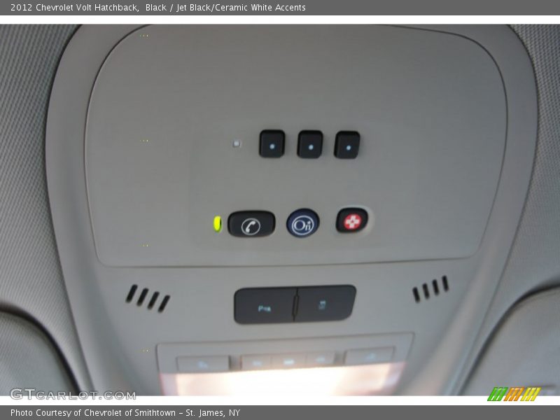 Controls of 2012 Volt Hatchback