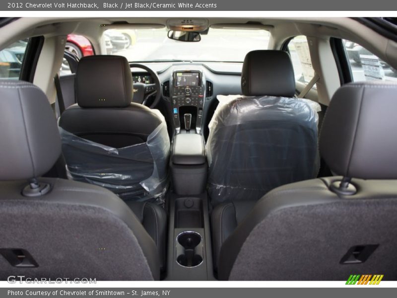  2012 Volt Hatchback Jet Black/Ceramic White Accents Interior