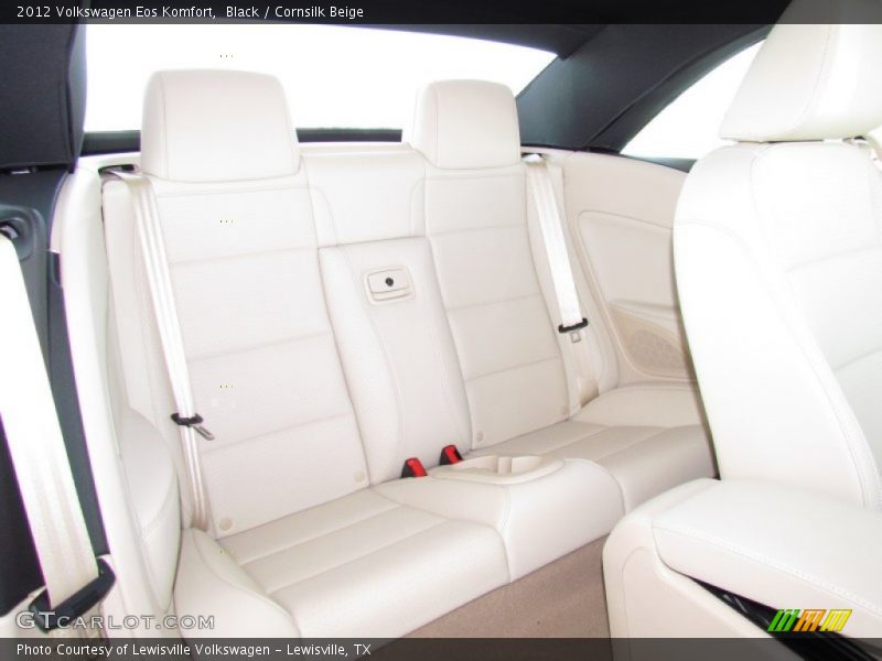 Black / Cornsilk Beige 2012 Volkswagen Eos Komfort