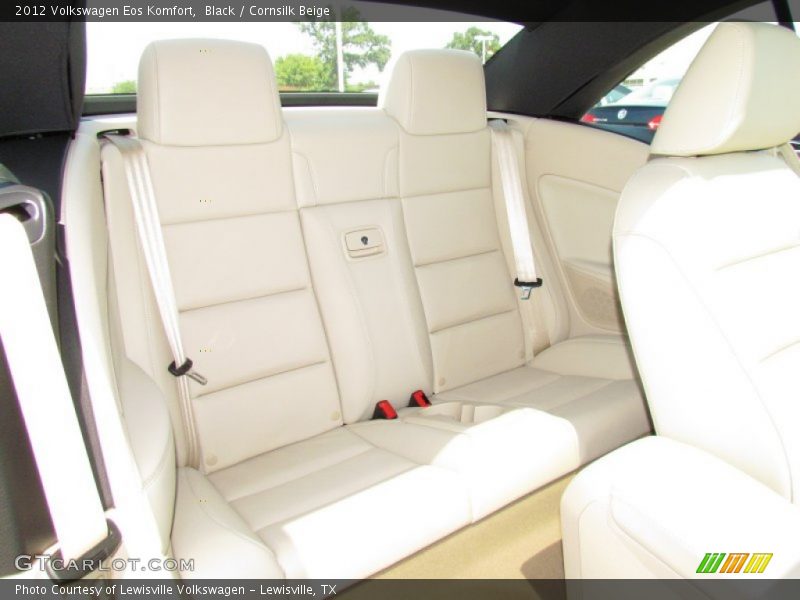 Black / Cornsilk Beige 2012 Volkswagen Eos Komfort