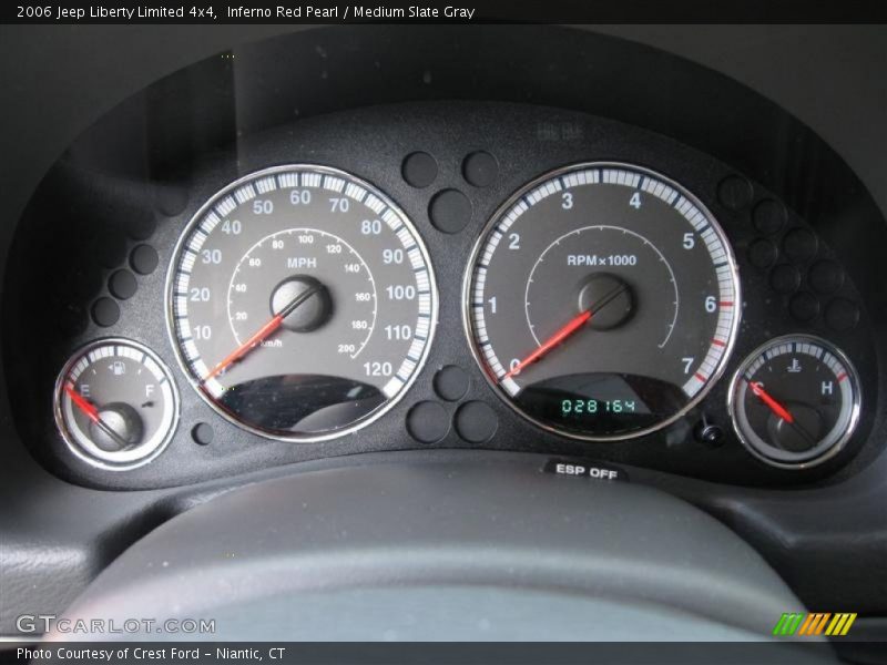 Controls of 2006 Liberty Limited 4x4
