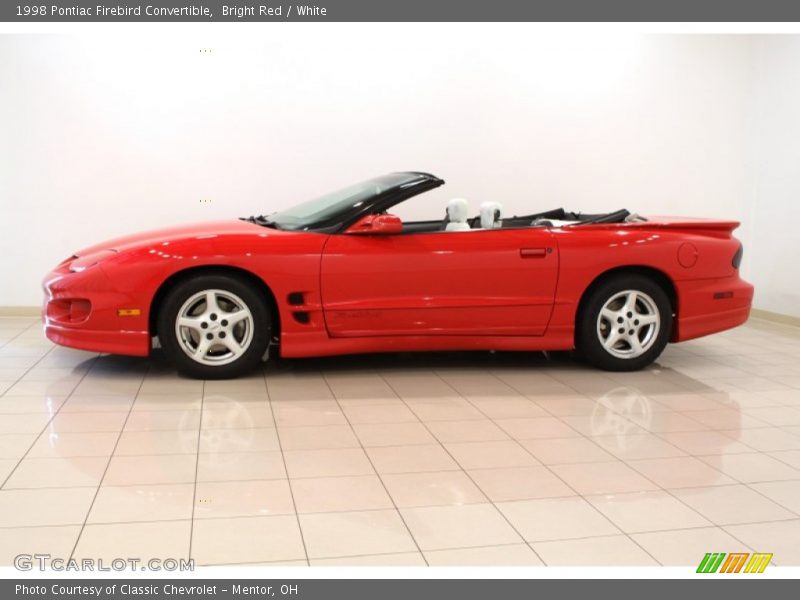  1998 Firebird Convertible Bright Red