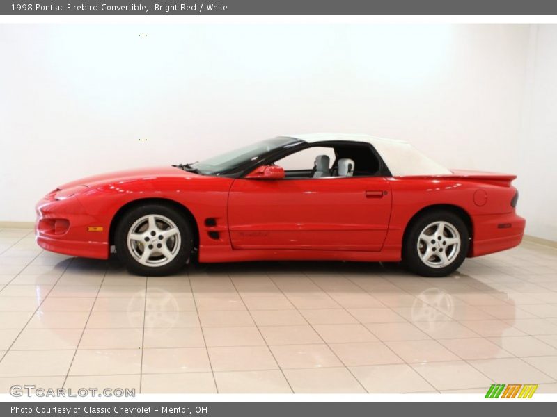  1998 Firebird Convertible Bright Red