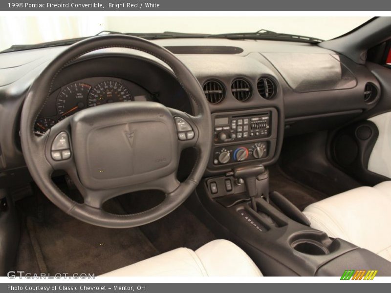  1998 Firebird Convertible White Interior