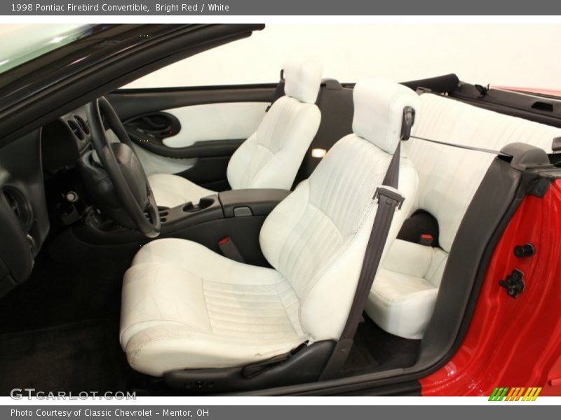  1998 Firebird Convertible White Interior