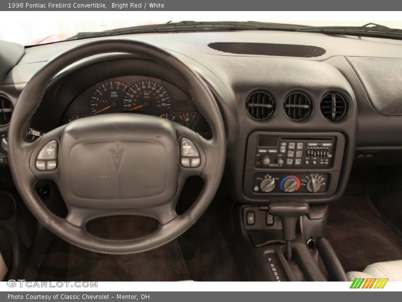 Dashboard of 1998 Firebird Convertible