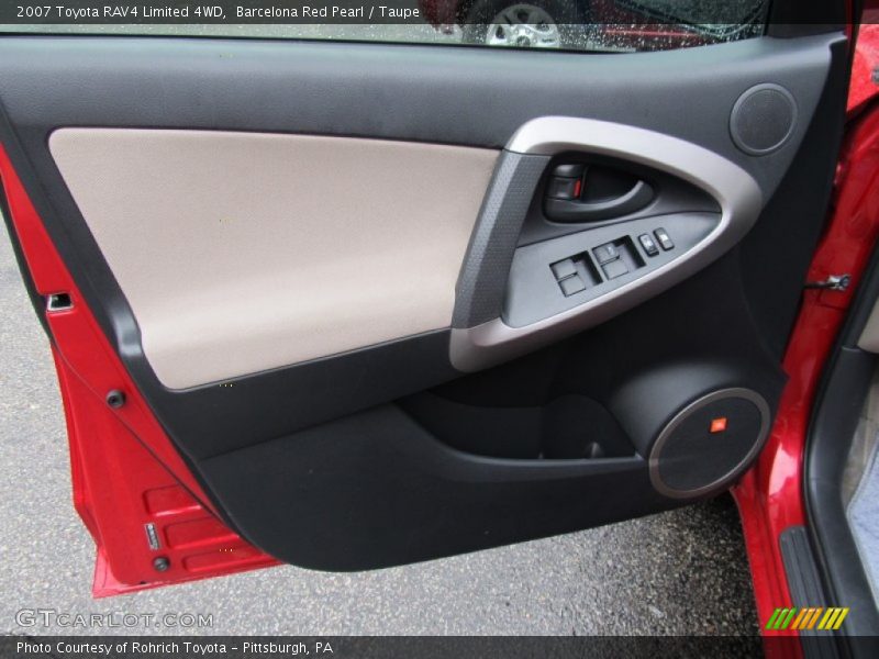 Door Panel of 2007 RAV4 Limited 4WD