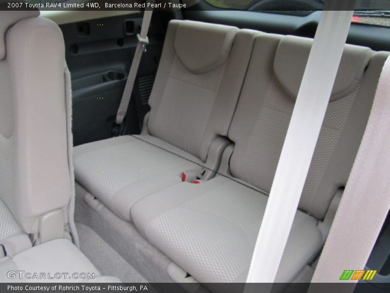  2007 RAV4 Limited 4WD Taupe Interior