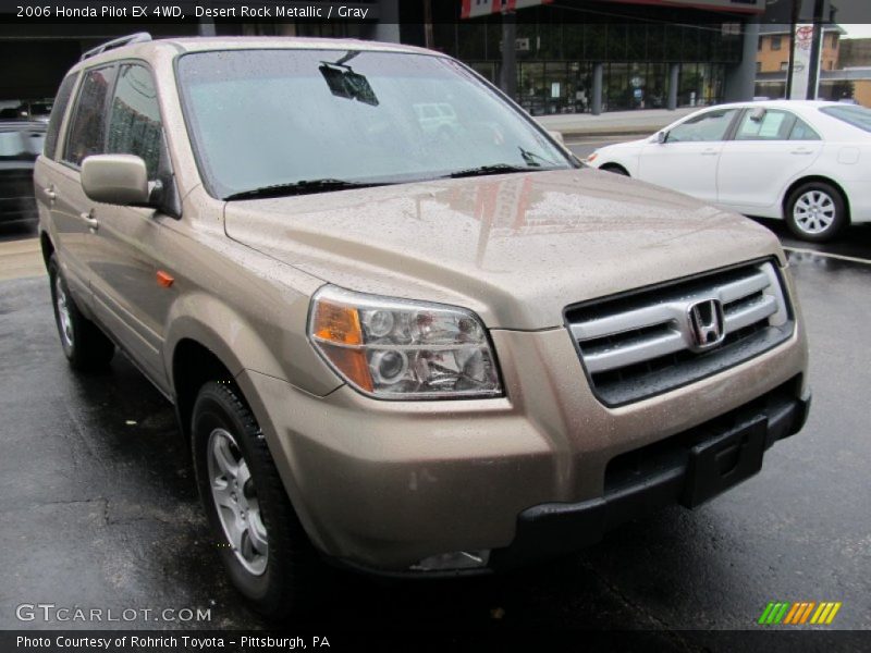 Desert Rock Metallic / Gray 2006 Honda Pilot EX 4WD