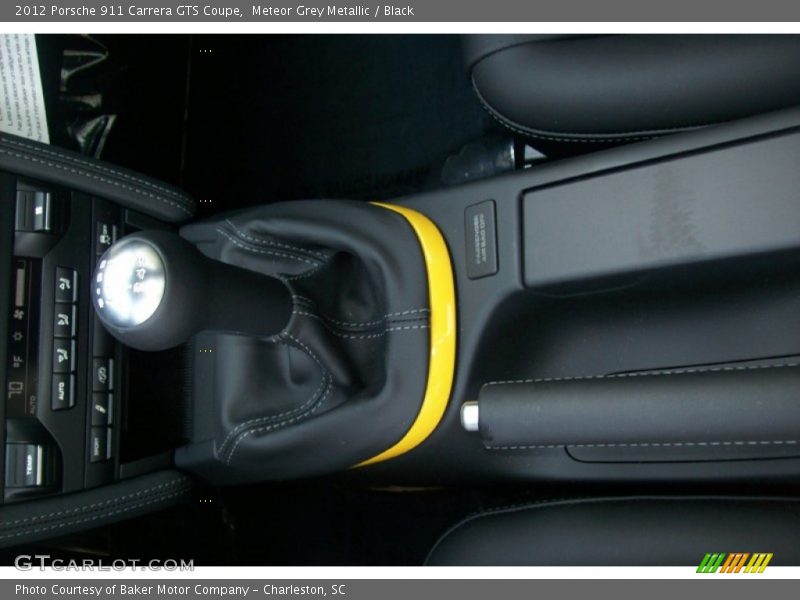 Meteor Grey Metallic / Black 2012 Porsche 911 Carrera GTS Coupe