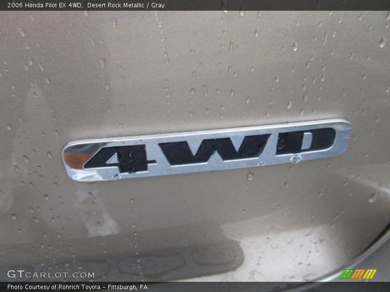 Desert Rock Metallic / Gray 2006 Honda Pilot EX 4WD