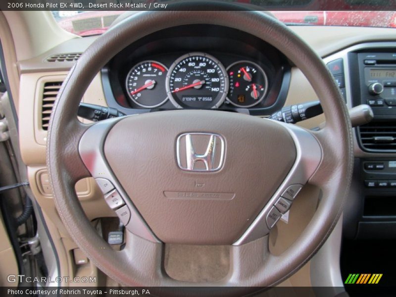 Desert Rock Metallic / Gray 2006 Honda Pilot EX 4WD