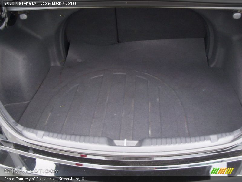 Ebony Black / Coffee 2010 Kia Forte EX