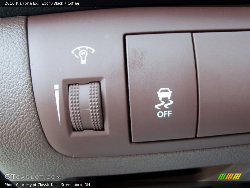 Ebony Black / Coffee 2010 Kia Forte EX