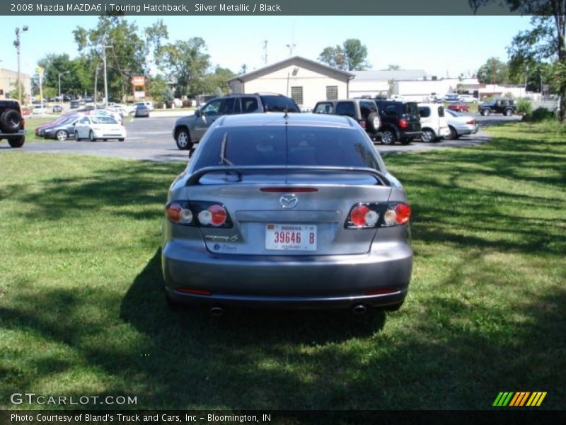 Silver Metallic / Black 2008 Mazda MAZDA6 i Touring Hatchback