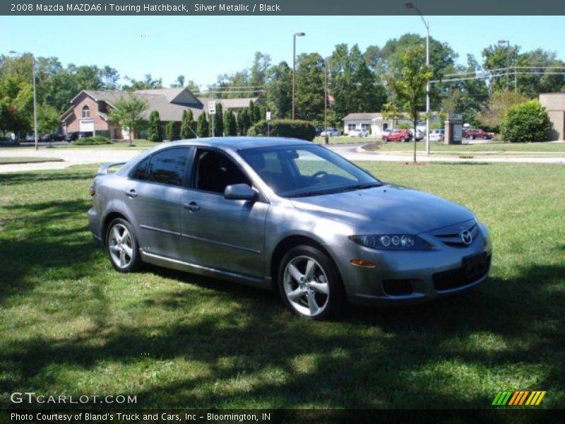 Silver Metallic / Black 2008 Mazda MAZDA6 i Touring Hatchback