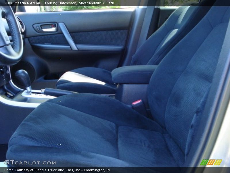 Silver Metallic / Black 2008 Mazda MAZDA6 i Touring Hatchback