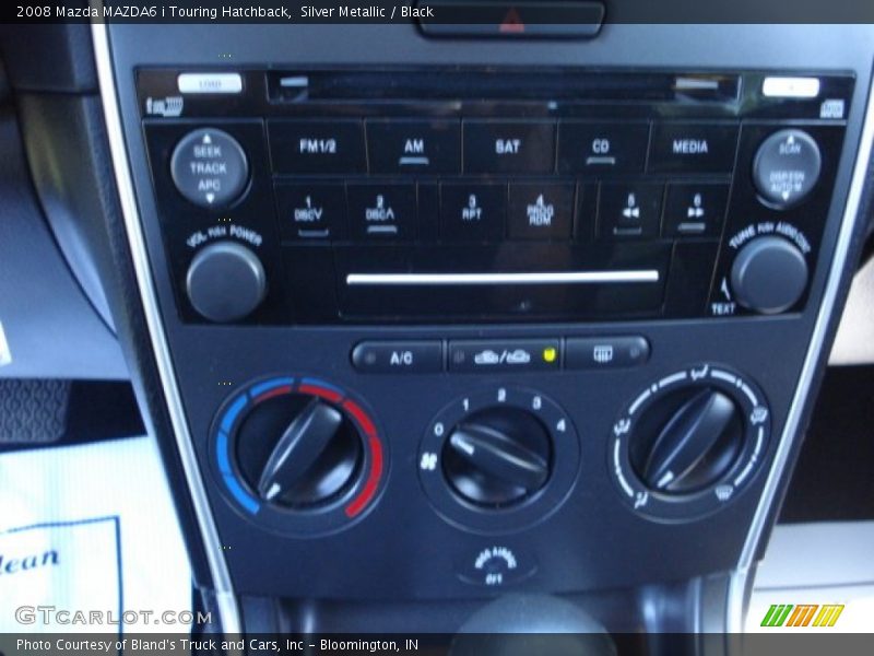 Silver Metallic / Black 2008 Mazda MAZDA6 i Touring Hatchback