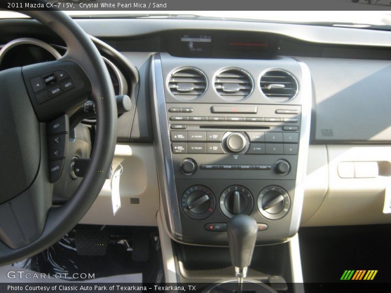 Crystal White Pearl Mica / Sand 2011 Mazda CX-7 i SV