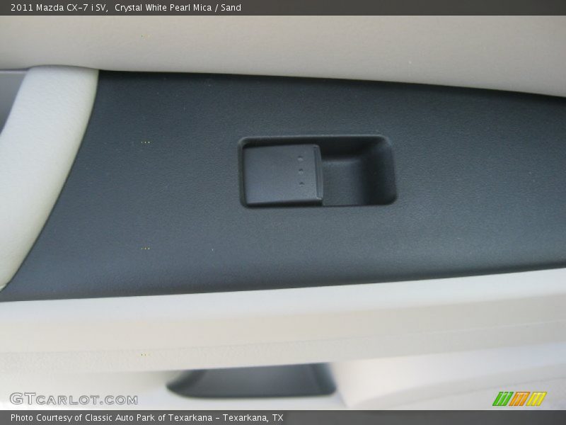Crystal White Pearl Mica / Sand 2011 Mazda CX-7 i SV