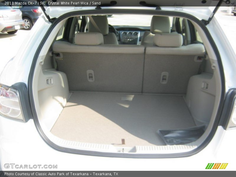 Crystal White Pearl Mica / Sand 2011 Mazda CX-7 i SV