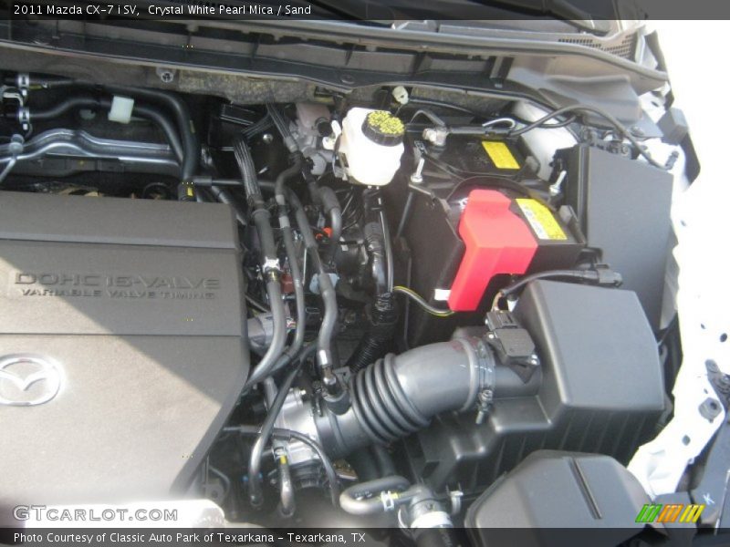Crystal White Pearl Mica / Sand 2011 Mazda CX-7 i SV